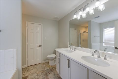 Tiny photo for 9611 Lasbury Drive, Houston, TX 77083 (MLS # 4389065)