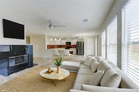 Tiny photo for 9611 Lasbury Drive, Houston, TX 77083 (MLS # 4389065)