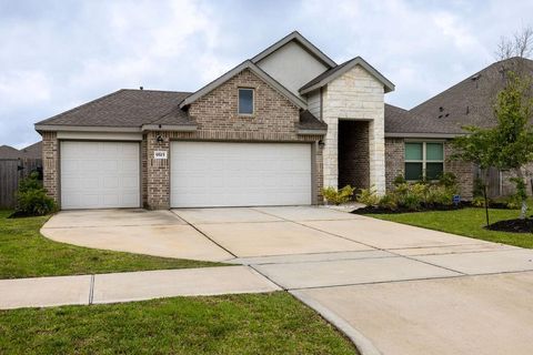 Photo of 9515 Twilight Briar Lane, Baytown, TX 77521 (MLS # 42040200)
