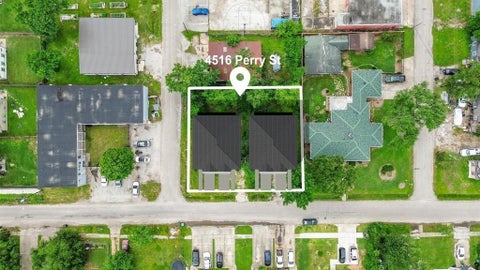 Vacant Land For Sale - 4516 Perry Street<br/> Houston, TX 77021
