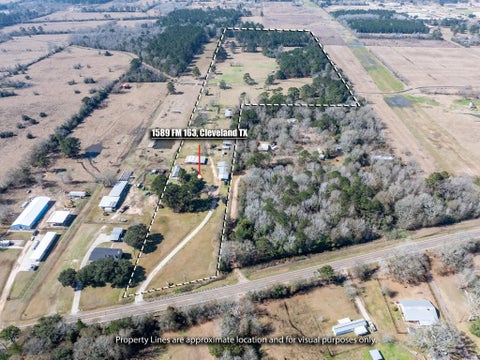 Vacant Land For Sale - 1589 Fm 163 Road<br/> Liberty County, Cleveland, TX 77327