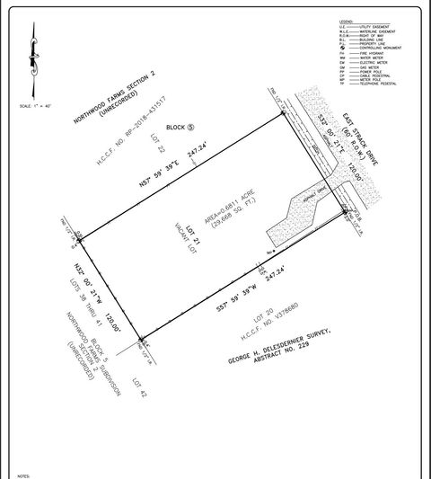 Photo of 0 East Strack Drive, Spring, TX 77379 (MLS # 40571467)