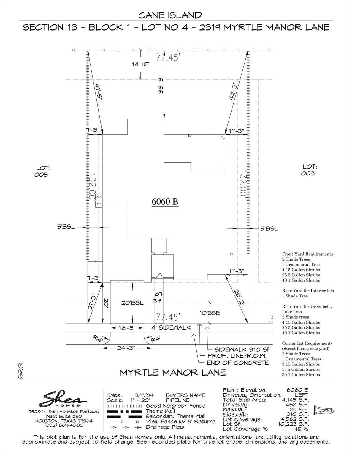 2319 Myrtle Manor Lane