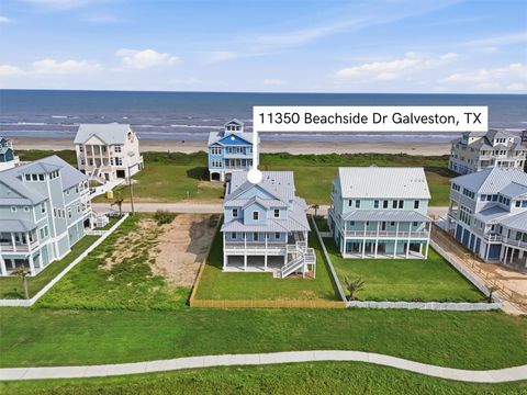 Photo of 11350 Beachside Drive, Galveston, TX 77554 (MLS # 24148063)