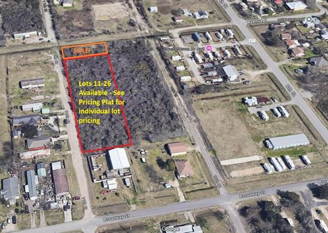 Vacant Land For Sale - 513 11th Street<br/> San Leon, TX 77539