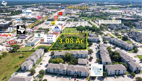 Vacant Land For Sale - Hafer Road<br/> Harris County, Houston, TX 77090