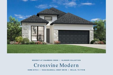 Photo of 10224 Bluegill Crest Drive, Willis, TX 77318 (MLS # 70603546)