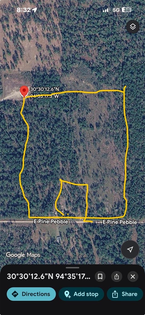 Vacant Land For Sale - 745 E Pine Pebble<br/> Livingston, TX 77351