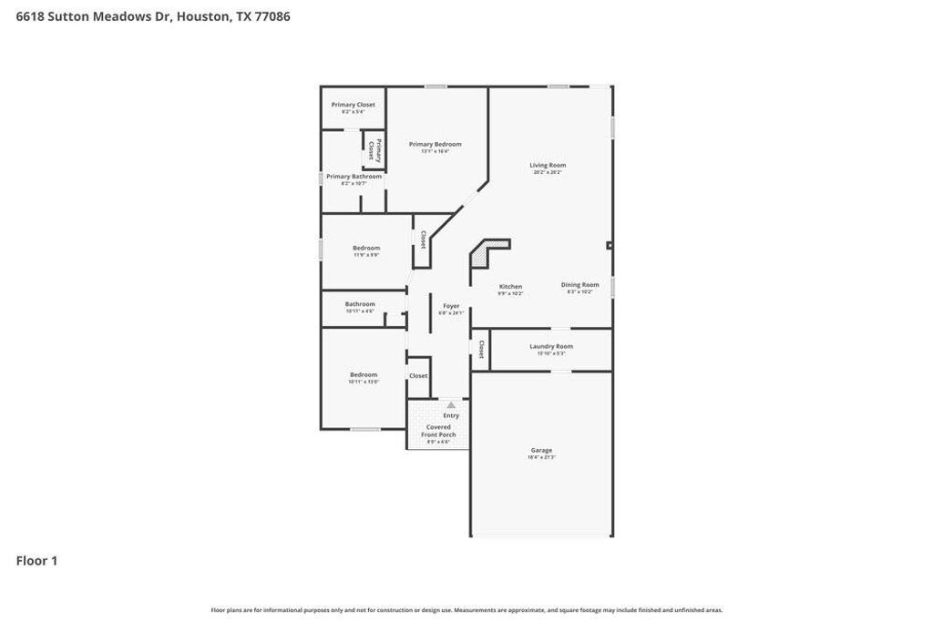 Photo of 6618 Sutton Meadows Drive, Houston, TX 77086 (MLS # 96312430)