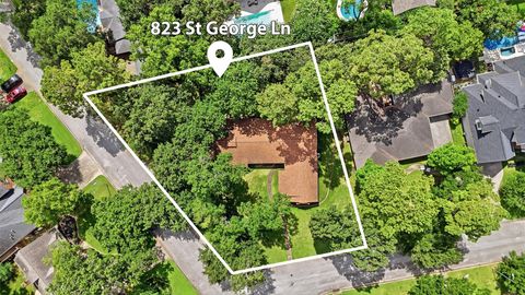 Photo of 823 Saint George Lane, Houston, TX 77079 (MLS # 997103)