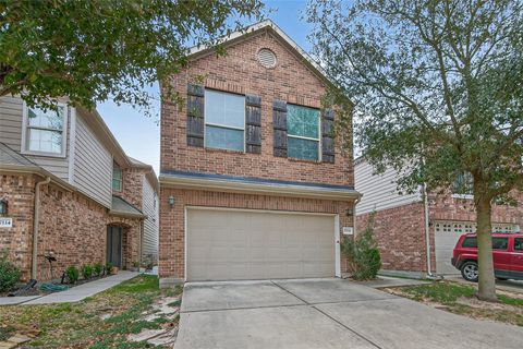 Tiny photo for 17110 Amarose Drive, Houston, TX 77090 (MLS # 77195328)