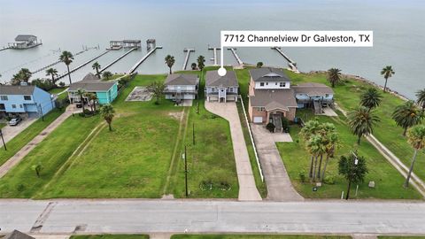 Photo of 7712 Channelview Drive, Galveston, TX 77554 (MLS # 22601207)