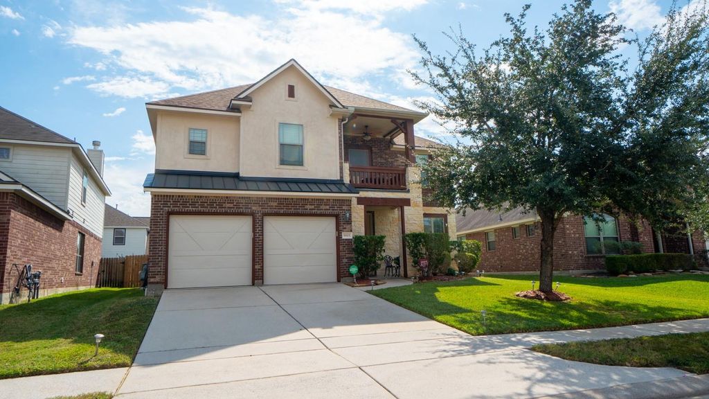 Photo of 9915 Blissfull Valley Lane, Tomball, TX 77375 (MLS # 48359881)