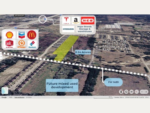 Vacant Land For Sale - 919 Fm 1489 Road<br/> Waller County, Brookshire, TX 77423