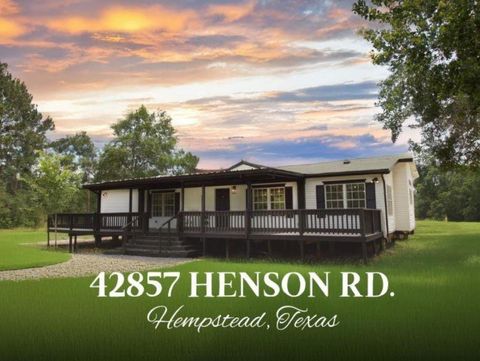 42857 Henson Rd Hempstead TX 77445
