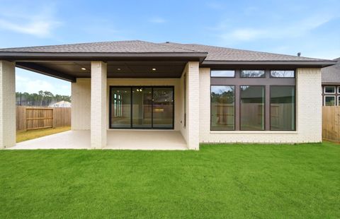 Tiny photo for 9722 Roaring River Falls Lane, Porter, TX 77365 (MLS # 90677395)