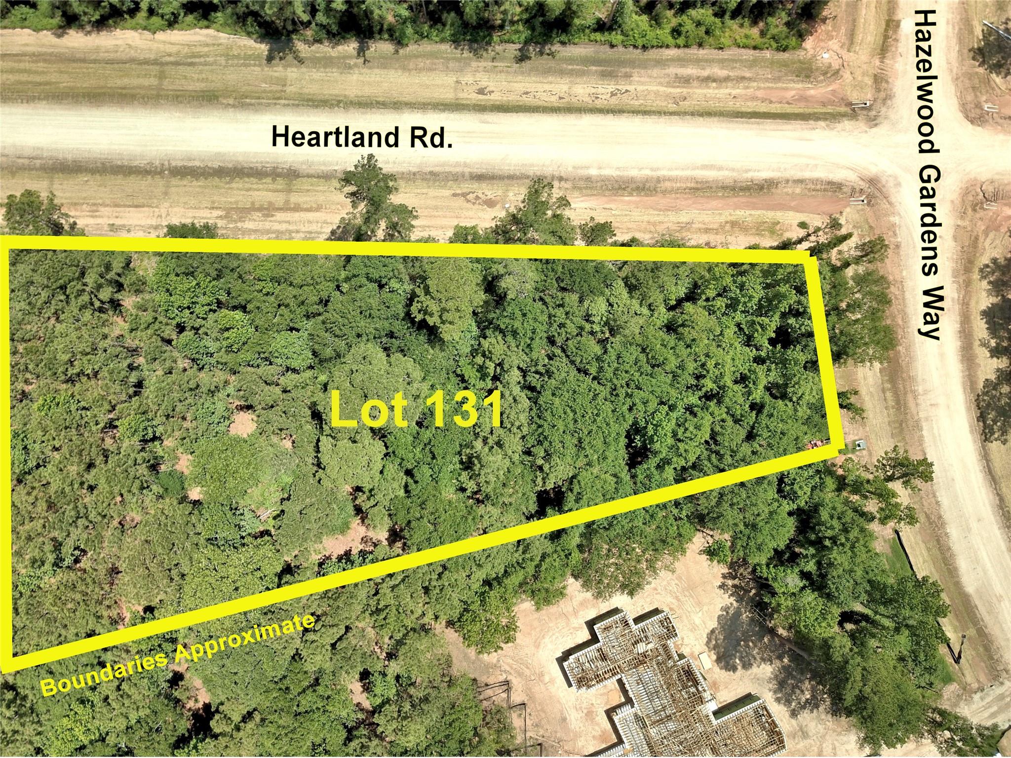 Lot 131 Sec 2 Highly sought after corner lot with approximate outline