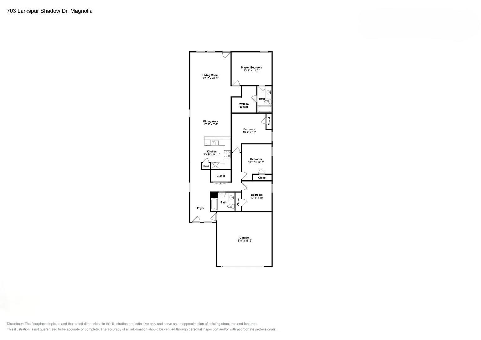 703 Larkspur Shadow Drive