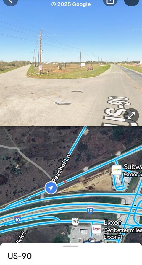Vacant Land For Sale - Us-90 Highway<br/> Austin County, Sealy, TX 77474