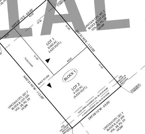 Vacant Land For Sale - 945 Junell Street<br/> Houston, TX 77088