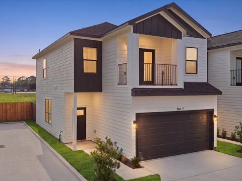 Photo of 864 Rachel Street St #C, Houston, TX 77091 (MLS # 23910969)