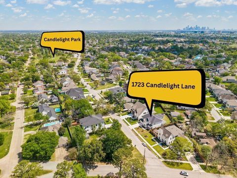 Tiny photo for 1723 Candlelight Lane, Houston, TX 77018 (MLS # 27479920)