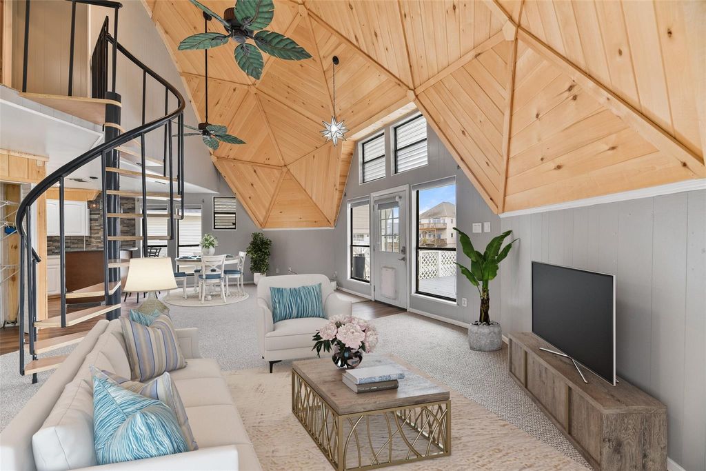 Photo of 12901 E Barcelona, Galveston, TX 77554 (MLS # 10202156)