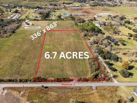 Vacant Land For Sale - 6730 Avenue T<br/> Santa Fe, TX 77510