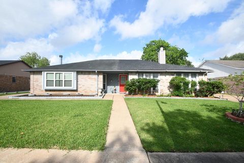 Photo of 9518 Riverside Lodge Drive, Houston, TX 77083 (MLS # 28841656)
