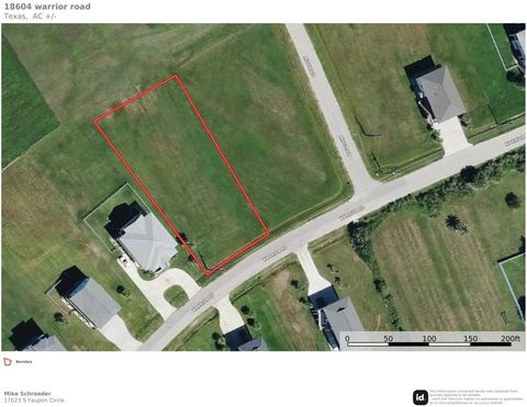 Vacant Land For Sale - 18604 Warrior Road<br/> Galveston, TX 77554