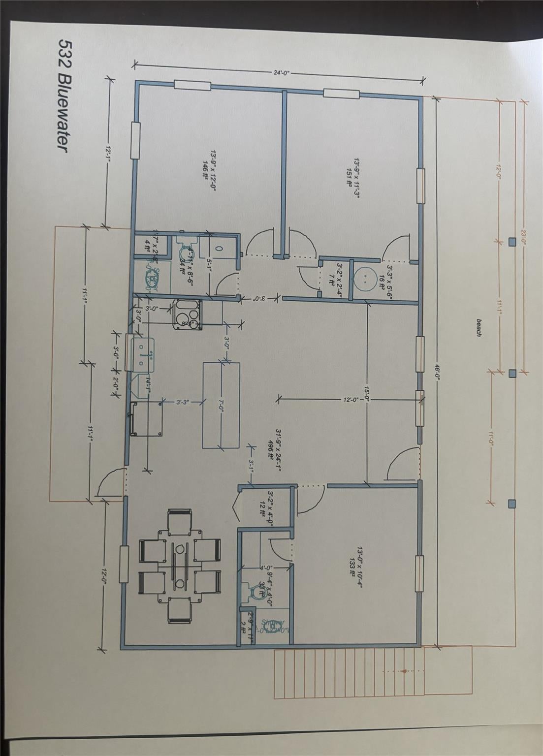 532 Blue Water