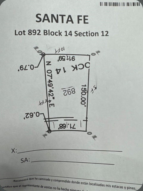 Vacant Land For Sale - 1842 Road 5894<br/> Cleveland, TX 77327