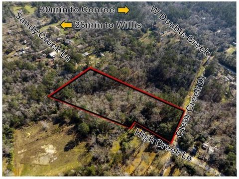 Vacant Land For Sale - TBD High Creek Lane<br/> Willis, TX 77378