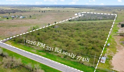 Vacant Land For Sale - 1226 Fm 331 Road<br/> Sealy, TX 77418