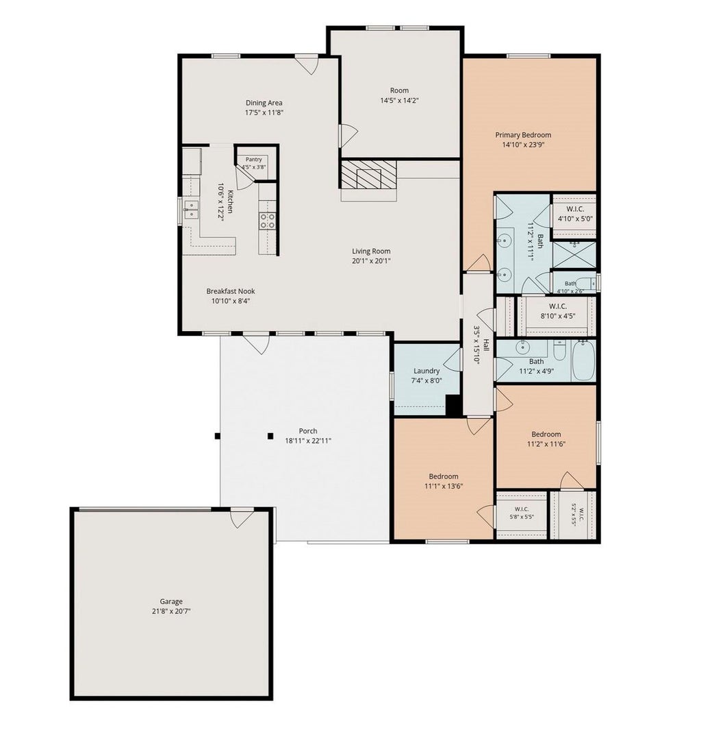 Photo of 10110 Sagemill Drive, Houston, TX 77089 (MLS # 63768655)