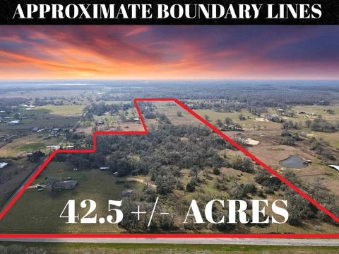 42.5 +/- AC 22052 Chapman Rd Hempstead TX 77445