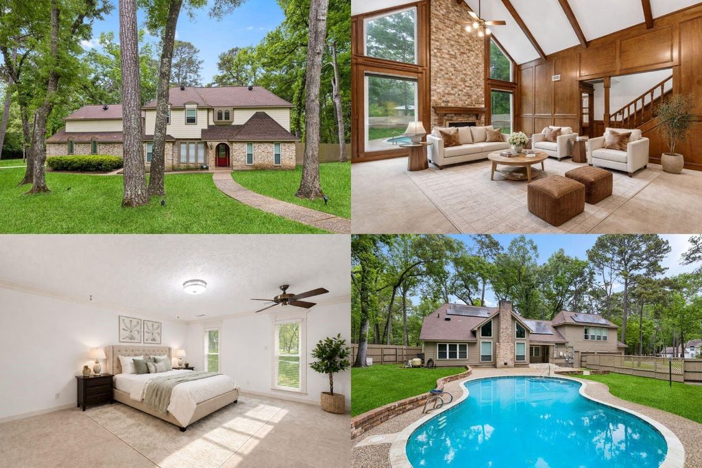 Photo of 2426 Kings Forest Drive, Kingwood, TX 77339 (MLS # 69376134)