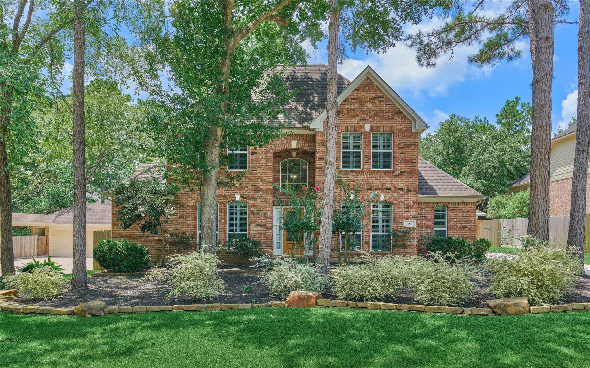 Photo 1 of 50 — 59 Pleasant Bend Drive, The Woodlands, TX 77382