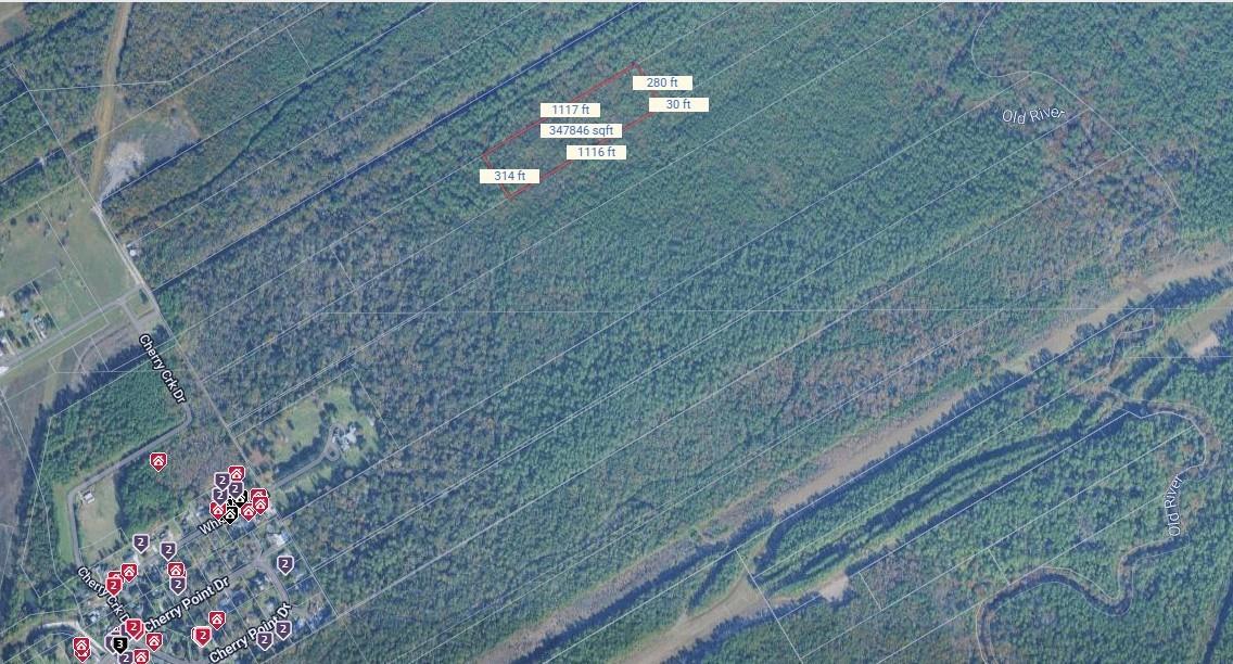 Large wooded property near Old River