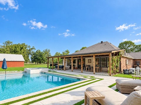 Photo of 1114 Wagon Road, Simonton, TX 77485 (MLS # 17494183)