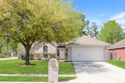 Photo of 4515 Bridgevillage Drive #D, Spring, TX 77373 (MLS # 69190115)