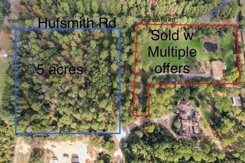Vacant Land For Sale - 615 Saddlebrook Lane<br/> Harris County, Tomball, TX 77375