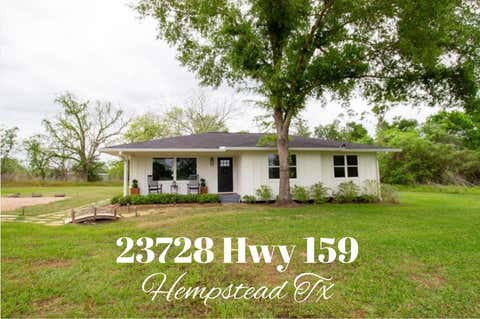 Homes For Sale - 23728 Hwy 159<br/> Hempstead, TX 77445