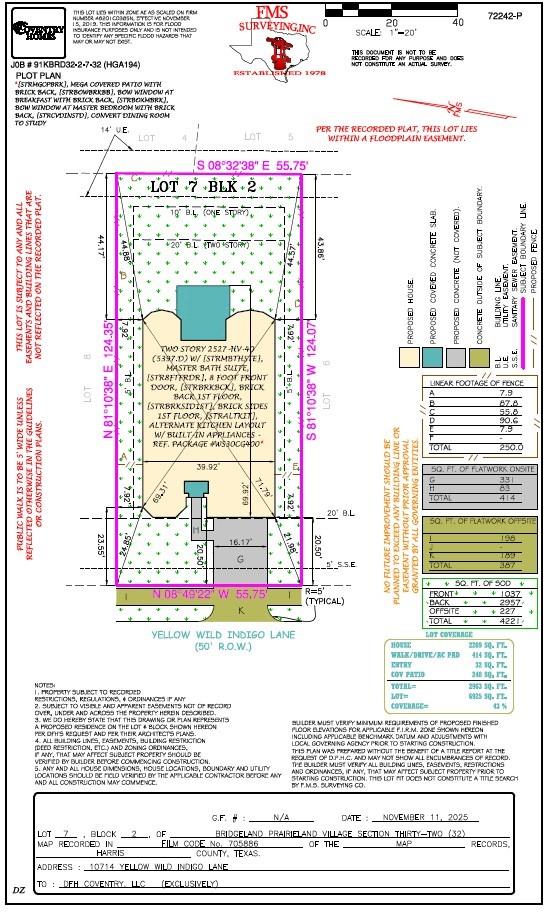 10714 Yellow Wild Indigo Lane