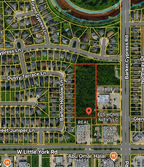 Vacant Land For Sale - W Little York Road<br/> Katy, TX 77449