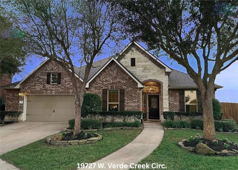 19727 W Verde Creek Circle Cypress TX 77433