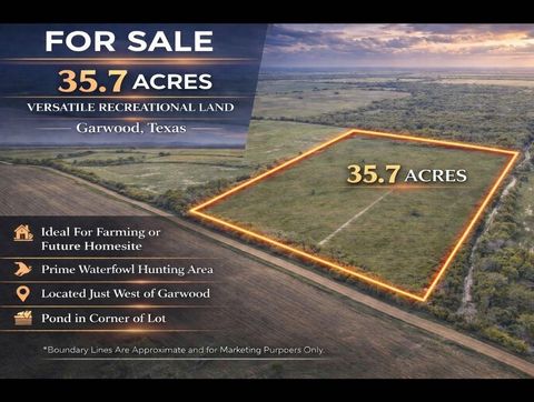Vacant Land For Sale - Country Road 114<br/> Garwood, TX 77442