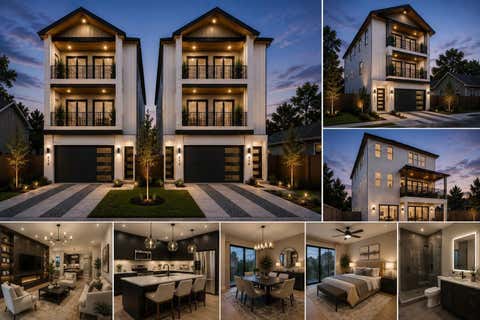 Photo of 414 E 40th 1/2 Street, Houston, TX 77018 (MLS # 98021672)