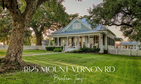 4825 Mount Vernon Road Brenham TX 77833