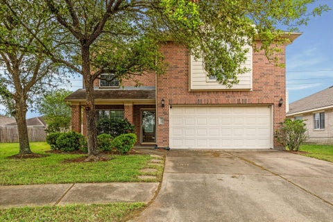 Photo of 9842 Lynette Falls Drive, Houston, TX 77095 (MLS # 73085117)